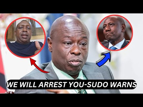 STOP PUSHING MT KENYA PEOPLE FROM THE GOVERNMENT! ANGRY OSCAR SUDI ROASTS GACHAGUA AS HE DEFEND RUTO