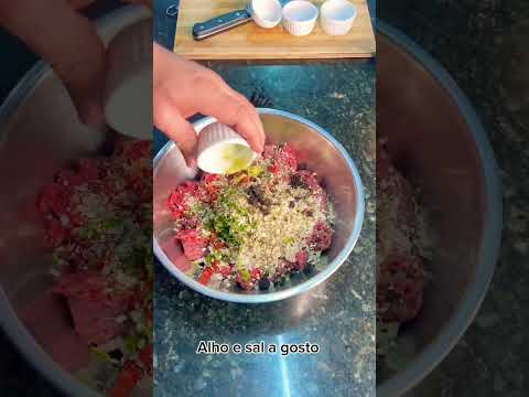 HAMBÚRGUER CASEIRO SUPER RÁPIDO E FÁCIL !