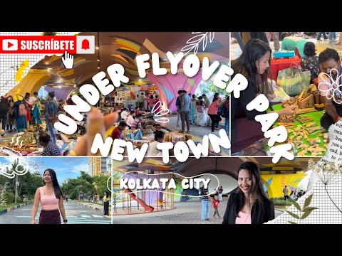 Newtown Under Flyover Park | A Best Place To Enjoy Your Evening🥰💃🏻|Chitra___g #mini #vlog #subscribe