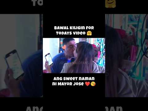 Mayor Jose Manalo, sweet na ni kiss ang asawa... #couples #singer