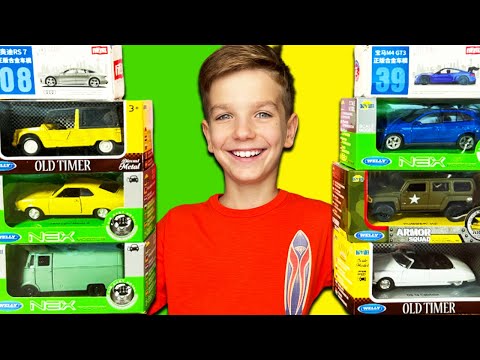 Mark’s Mega Unboxing of brand name toy cars