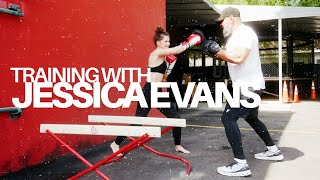 Agility Training and Boxing with Jessica Evans! (Fueled by 1stPhorm) // RealWorld Tactical