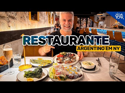 Esse RESTAURANTE ARGENTINO em Nova York vale a pena conhecer!
