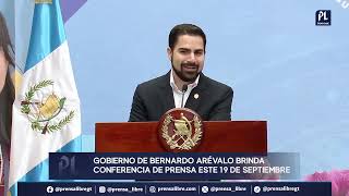 Lester Martínez se reúne con el presidente de Guatemala Bernardo Arévalo