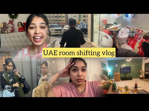 UAE ROOM SHIFTING VLOG🇦🇪 അങ്ങനെ റൂം മാറി❤️മാഷഅള്ളാഹ്