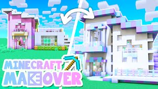 💜Building A MODERN House! Minecraft Makeover