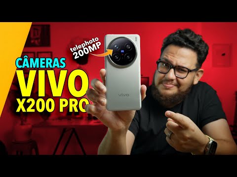 🔥 As incríveis CÂMERAS do VIVO X200 PRO