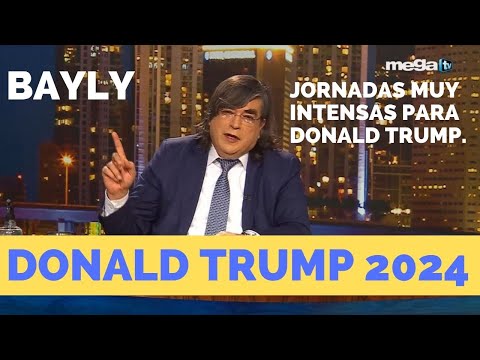 'Bayly' Meses muy intensos para Donald Trump! Los mejores momentos de la jornada electoral 2024!