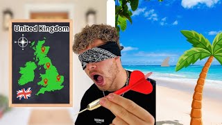 THOWING A DART ON A MAP AND GOING WHERE EVER IT LANDS...(part1)