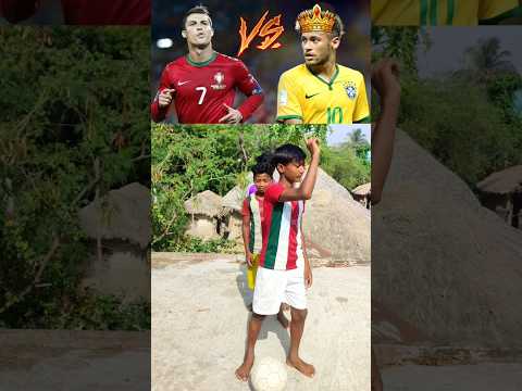 Ronaldo vs Neymar Challenge 🙌#shorts