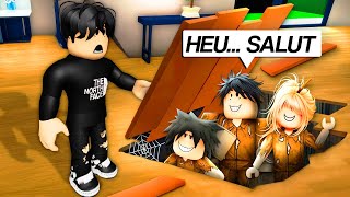 J'AI TROUVÉ UNE FAMILLE QUI VIVAIT SOUS MA MAISON BROOKHAVEN, ROBLOX