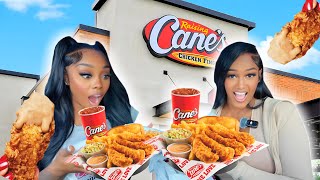 EAT WITH US | CANES ASMR MUKBANG FT KIANNAJAY