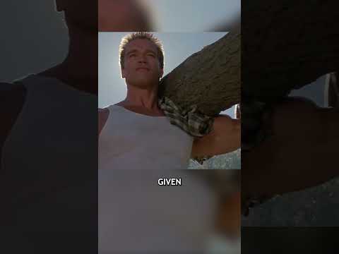 Could Arnold Schwarzenegger Carry Such A Log? who knows man