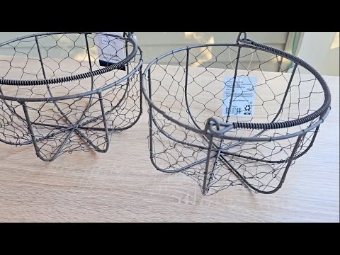 The BRILLIANT new way people are using Walmart wire baskets on the porch!