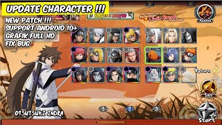 Update Character!!! Naruto Senki Ninja Connections Mobile | Patch Fix Bug