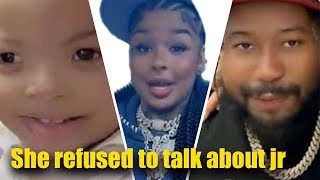 Chrisean Rock refuses to discuss her baby, opens up on akademiks & blueface drama