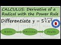 Differentiation of Radical Functions