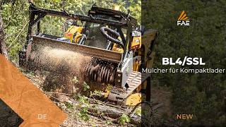 Forstmulcher BL4/SSL f&uuml;r Kompaktlader von 90 bis 135 PS