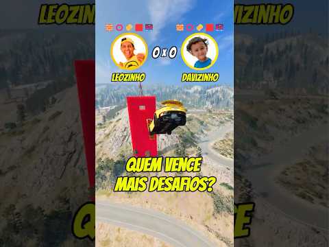 DAVIZINHO contra LEOZINHO ๐ฒ๐ฒ QUEM VENCE O DESAFIO ?