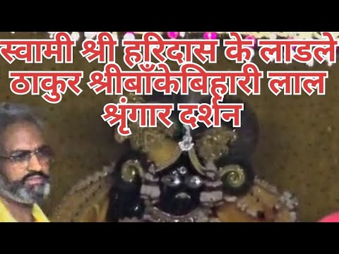 श्री हरिदास के लाडले ठाकुर श्रीबाँकेबिहारी लाल दर्शन ll#bakebihariji #viralvideo#vrindavanrasmahima