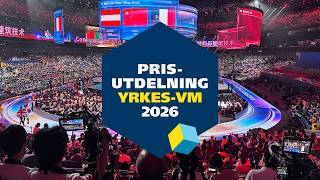 Prisutdelning Yrkes-VM 2026