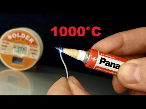 1000°C SOLDERING IRON FROM BATTERY