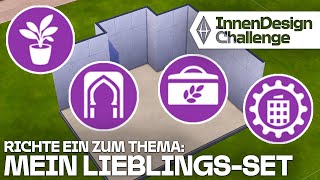 Mach mit! Baue NUR mit deinem Lieblings-Set! 💡🎨 Die Sims 4 InnenDesign Challenge #20