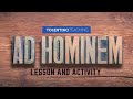 Understanding Ad Hominem Fallacies