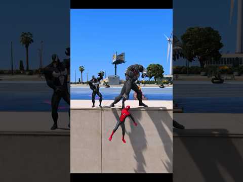 Spiderman Saving His Baby From Vemon😱#viral #funny #shortsfeed