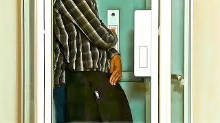 Compact home elevator between floors