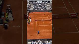Matteo Berrettini best rally in Rome 2025