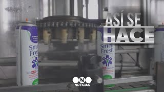 ASÍ SE HACE: DESINFECTANTE EN AEROSOL - Telefe Noticias