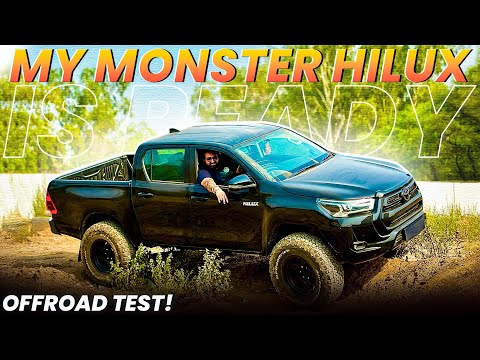 APNI MONSTER HILUX READY HO GAYI 🔥😍|| OFFROAD TEST BHI KAR DIYA💯💪