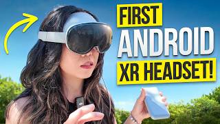 I TRIED Samsung’s Android XR Headset… And Something Felt Different