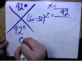 Vertical Angles and Equation Solving