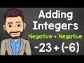 Adding Negative Integers Concepts