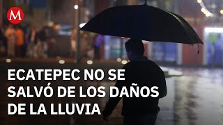 Tras las inundaciones en Ecatepec, Azucena Cisneros y Marina atienden domicilios afectados