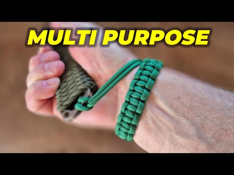 Multi-Use Lanyard / Bracelet HACK – Mad Max Style Paracord Survival Bracelet Tutorial DIY