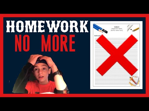 articles of banning homework