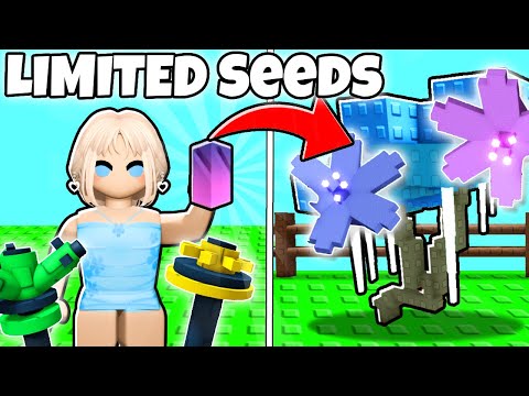 I Used the *SPRINKLER METHOD* on LIMITED SEEDS in Grow A Garden…