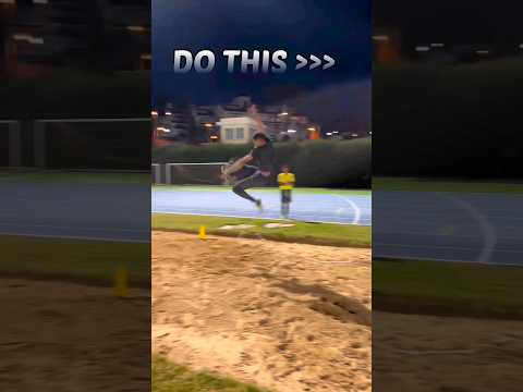 LONG JUMP TECHNIQUE |  (strength workout) | long jump ∆ #shorts #trending #viral #trackandfield