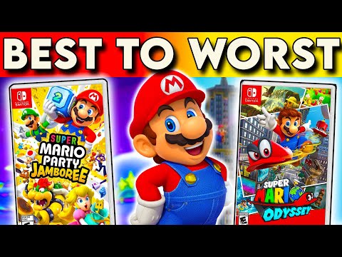 Ranking EVERY Single Mario Game On Switch! (2024 Edition)