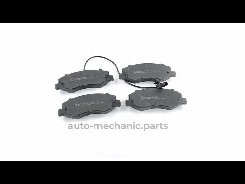 Тормозные колодки дисковые (задние) с датчиком Renault Master III - Auto-Mechanic Тормозные колодки дисковые (задние) с датчиком Renault Master III - Auto-Mechanic
