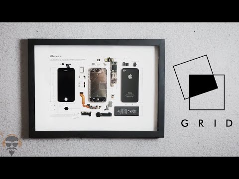 The Grid Studio iPhone 4s Frame - A Review of the Ultimate Tech Decor Piece