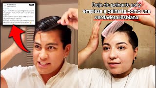 Realmente EL ARQUI 3D STUDIO se ENOJÓ con UNA L3$Bl4N4 por que SE PEINÓ como ÉL?