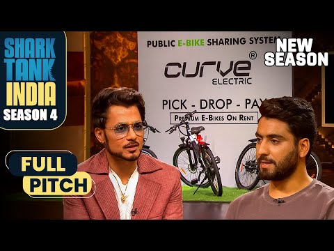 Yulu Bikes के मुताबिक 'Curve Circle' देता है premium bike service | Shark Tank India S4 | Full Pitch