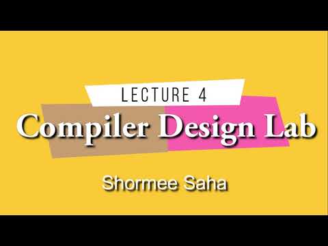 Compiler Design Lab 4, (C program to detect tokens) |...