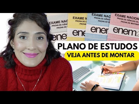 Veja ANTES de Planejar seus Estudos para o ENEM