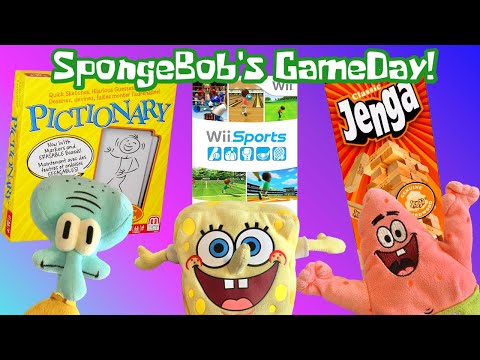 SpongeBob's Game Day - SpongePlushies