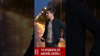 Son Dakika! Her 10 Kişiden 8'i Abone Değil